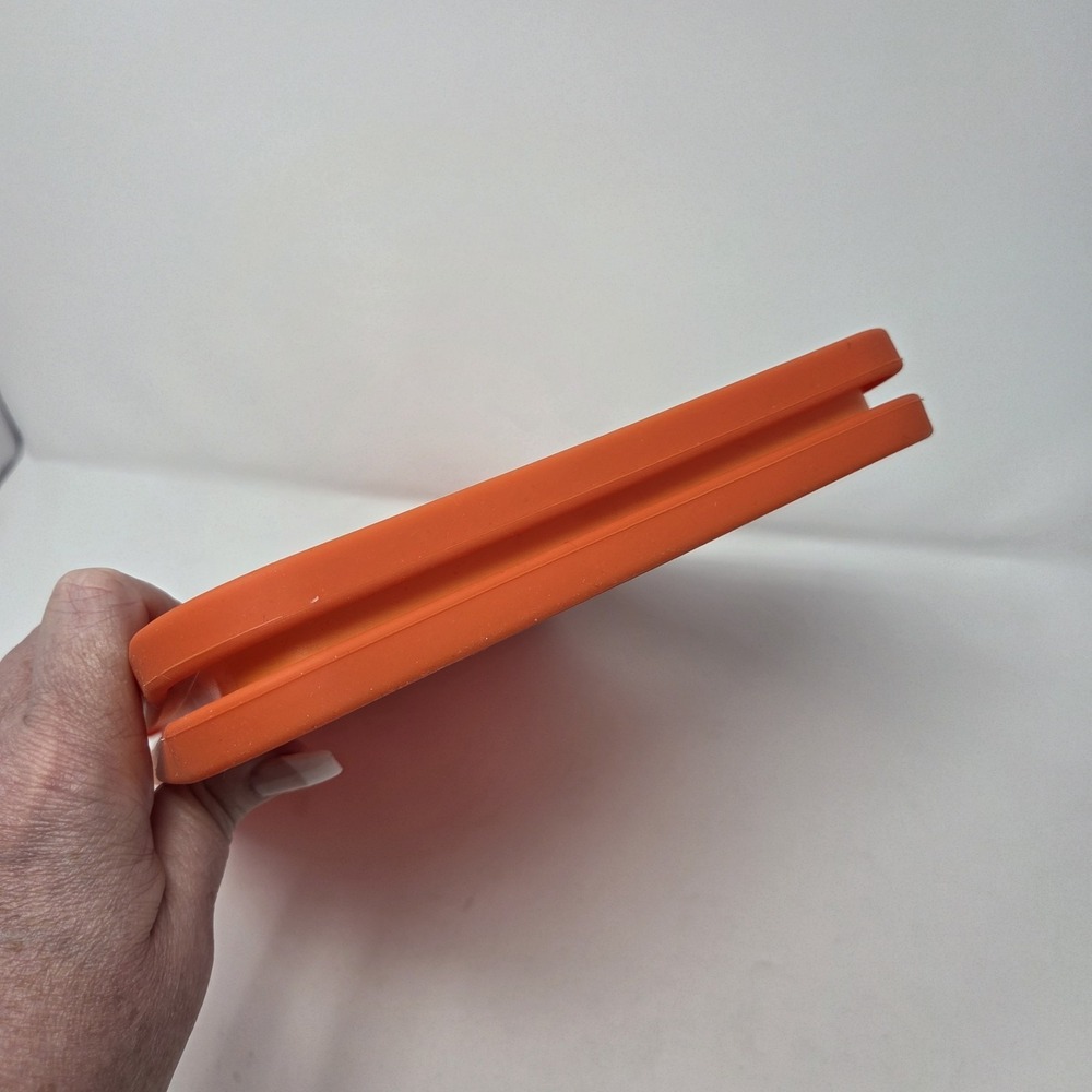 Pampered Chef Silicone Ice Cream Sandwich Maker Mold Orange 2493 - Picture 4 of 7
